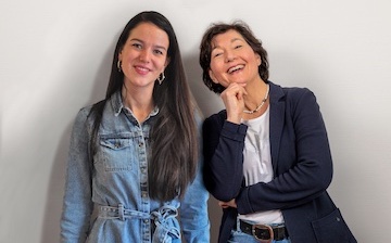 Praktijkhouders van Maatschap Logopedie Beatrixziekenhuis, Margreet en Marceline